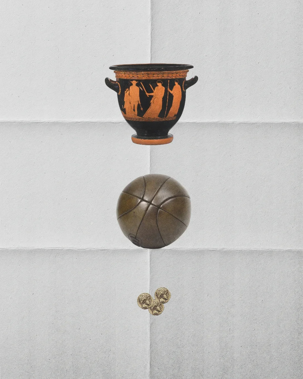 Step Back 3 Tee — print detail — Hoop of Metis